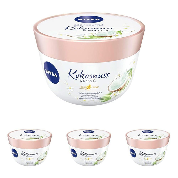 NIVEA Body Soufflé Coconut & Monoi Oil, 200 ml Cosmetice si Infrumusetare Naty Shop