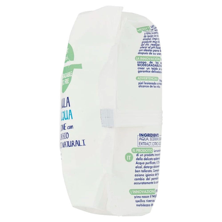 Servetele pentru schimbarea scutecelor Baby Sensation cu apa pura, formula cu apa purificata 98% cu efect de curatare a pielii, testate dermatologic, pachet economic Servetele Umede Bebelusi Naty Shop