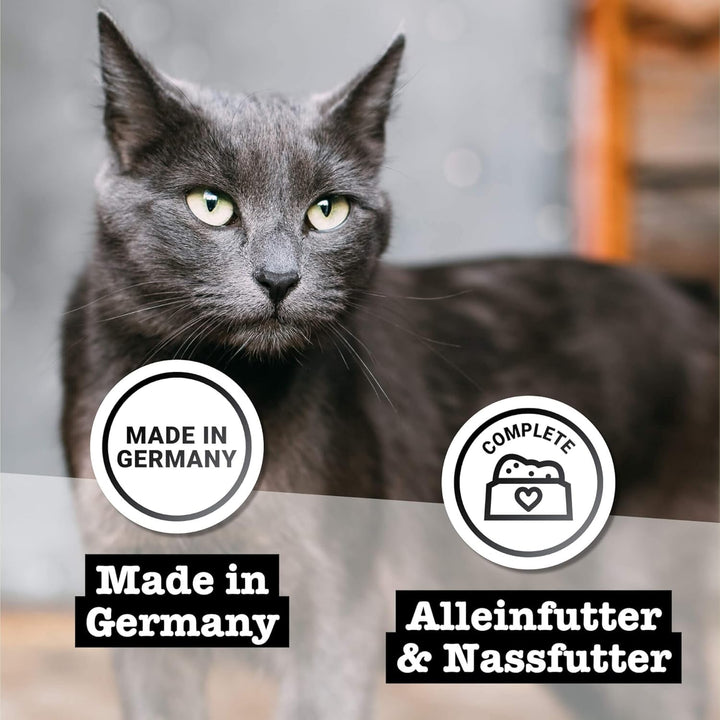 Catz Finefood Purrrrr Wild Boar Monoprotein Cat Food Wet N° 109, Pentru pisici sensibile din punct de vedere nutrițional, 70% carne, cutie 6 X 400G