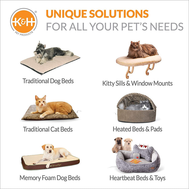 Husă de schimb Pet Products Lectro-Soft pentru pat încălzit pentru pisici, compatibilă cu paturile mici Lectro-Soft (pat încălzit vândut separat), lavabilă la mașină, husă moale din fleece, 45,7 x 35,6