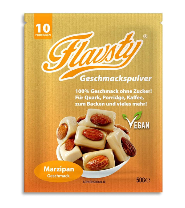 Flavsty® Flavour Powder Marzipan, pungă de 50 grame (10 porții) Arome Naty Shop Martipan