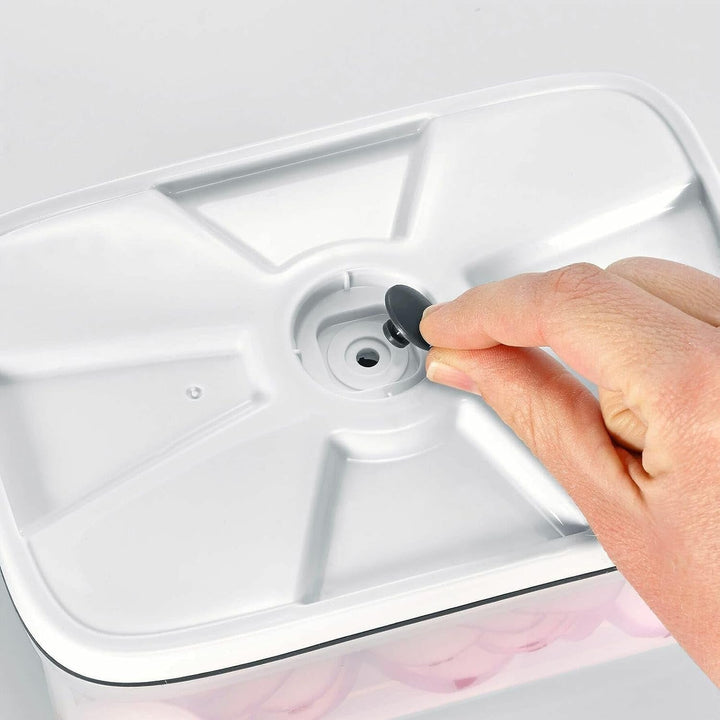 Recipient de vid SEVERIN, recipient de vid durabil cu volum de 0,75 litri per recipient, 2 seturi, transparent, plastic, aparate de bucătărie, ZB 3620 Cutii depozitare alimente Naty Shop