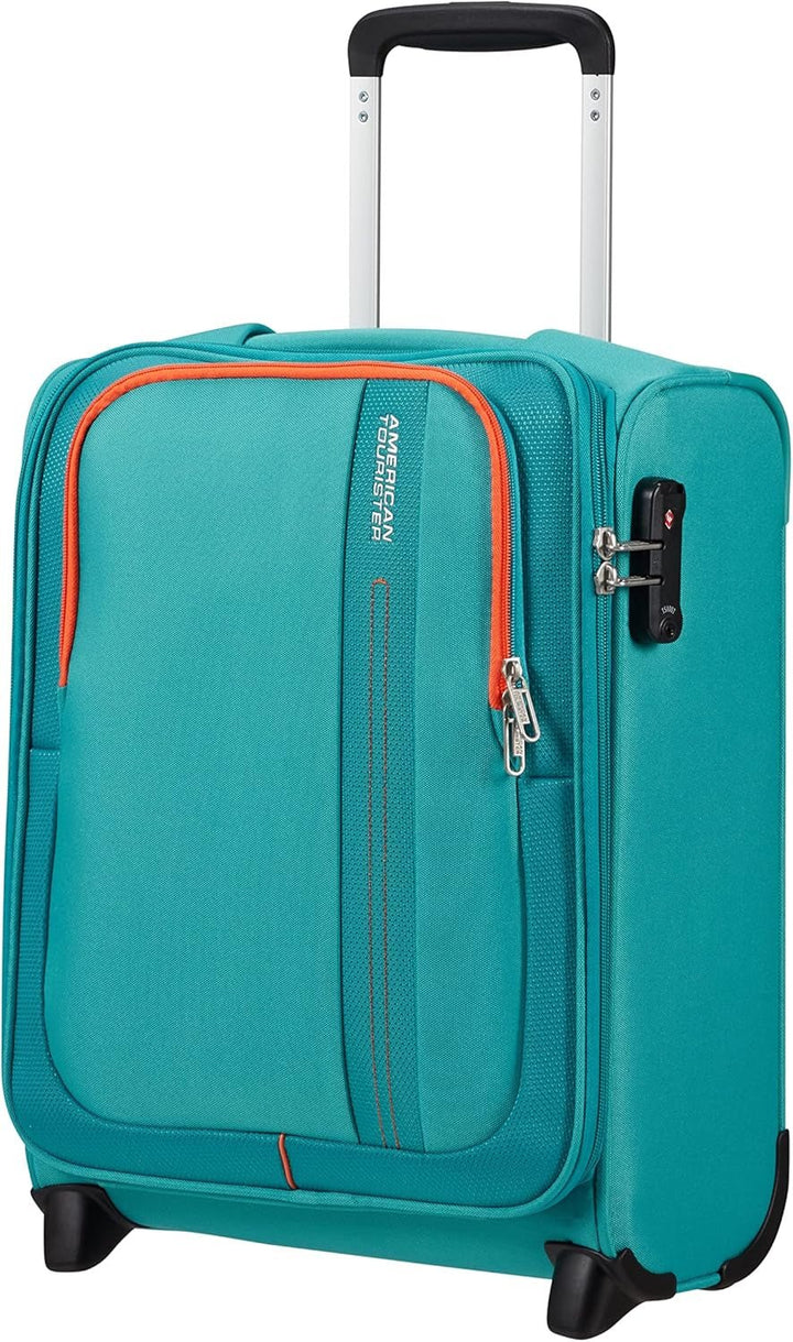 American Tourister Sea Seeker - Upright S, Bagaj de mână, 45 cm, 28L, Gri (Charcoal Grey) Bagaje și echipament de călătorie Naty Shop Verde (verde acvatic) Upright S (45 Cm - 28 L)