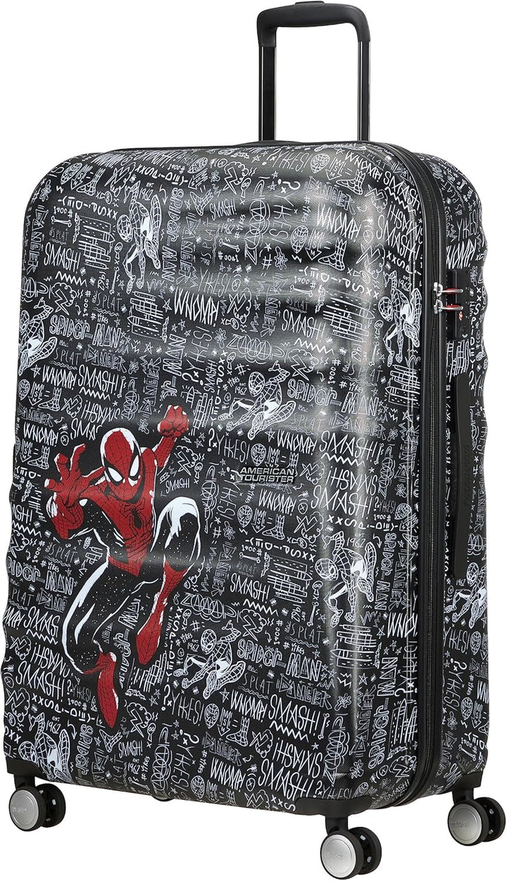 American Tourister Wavebreaker Disney - Spinner S, bagaje pentru copii, 55 cm, 36 L, multicolor (Donald Blue Kiss) - Naty Shop
