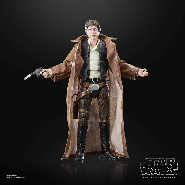 Star Wars Seria Neagră Han Solo, 15 Cm Tall Action Figure Zu Wars: The Return of the Jedi Knight Action figures Naty Shop