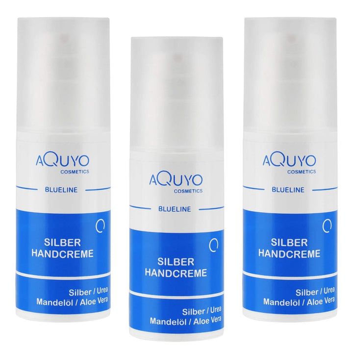 Blueline Silver Hand Cream, cremă pentru îngrijirea pielii, 100 ml Cosmetice si Infrumusetare Naty Shop 100 ml (set 3 bucati)