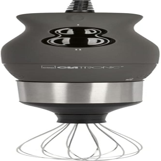 Clatronic® Stabmixer Set | Mixer, Pürierstab, Zerkleinerer Aus Edelstahl | 400 Watt | 2 Geschwindigkeitsstufen | Allesschneider | Mixbehälter | Schneebesen | Multizerkleinerer | SMS 3777 Bucatarie Naty Shop