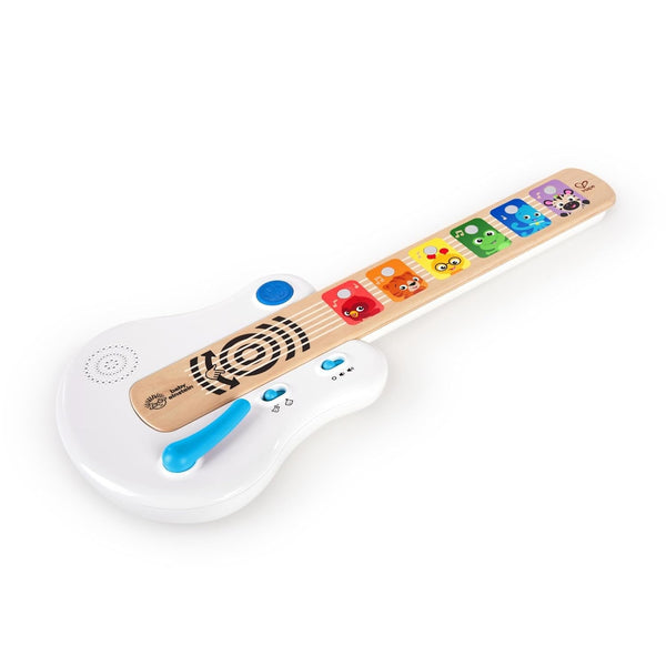 Baby Einstein, Hape, Strum Along Songs Magic Touch jucărie din lemn, jucărie muzicală din lemn chitară, instrumente muzicale electronice, jucărie senzorială și de activitate pentru copii, de la 6 luni Jucarii Bebe Naty Shop Chitara Magic Touch