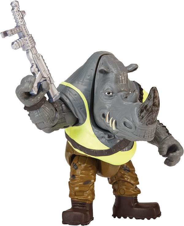 Teenage Mutant Ninja Turtles- Rocksteady Figura de bază Action figures Naty Shop Titlu implicit