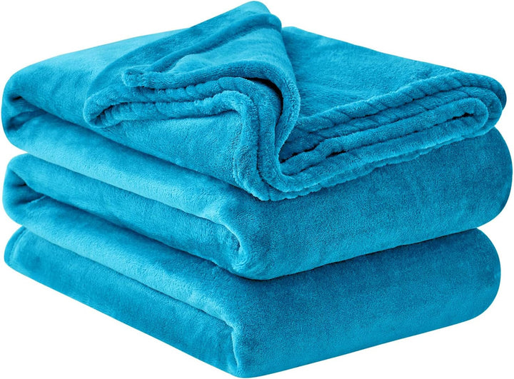 Aisbo Cuddly Blanket Fluffy Blanket Grey - Fleece Blanket 150X200 Cm XL Warm Sofa Blanket, Cosy Living Blanket Light Grey Soft As Living Room Blanket Couch Blanket For Winter Paturi si Cuverturi Besuche den Aisbo-Store Turcoaz 230 X 270 Cm