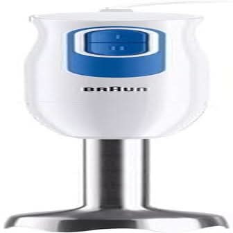 Braun Multiquick2 MQ20236MWH Stabmixer, Mixer Zum Mixen Von Saucen Und Smoothies, 2 Geschwindigkeitsstufen, Zerkleinerer 500 Ml, Becher 600 Ml, Schneebesen Aus Stahl Mama si Copilul Naty Shop
