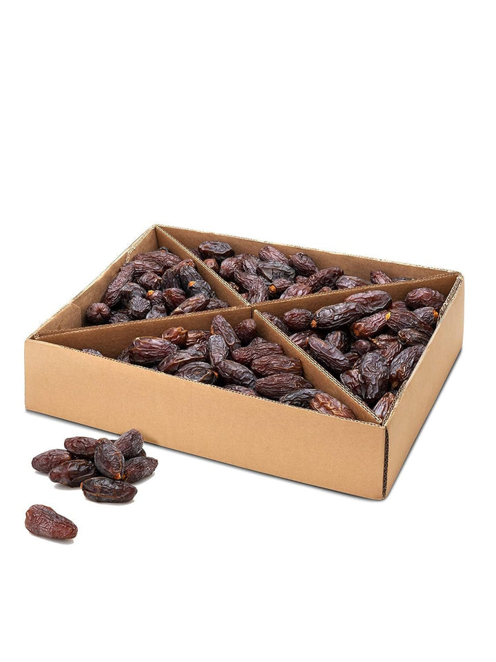 Biojoy BIO-Medjool curmale din Israel (5 kg), uscate și întregi, nesulfurate, Mare Produse deshidratate Naty Shop