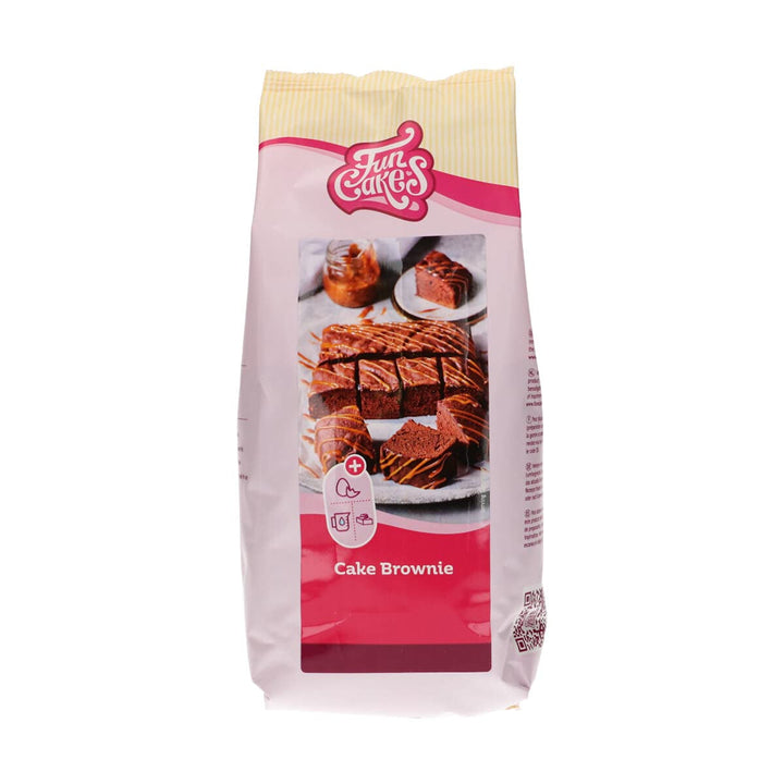 Funcakes Mix Für Cake Brownies: Einfach Zu Verwenden, Für Brownies Und Schokoladenkuchen Mit Reichem Schokoladengeschmack, Halal., 1 Kg Amestec pentru copt si gatit Naty Shop Default Title