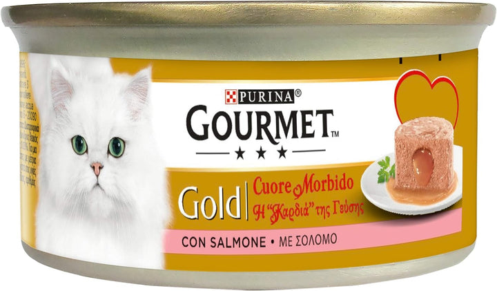 Purina Gold Heart Soft Moist Cat cu ton - 24 cutii la 85 G (24 X 85 G)