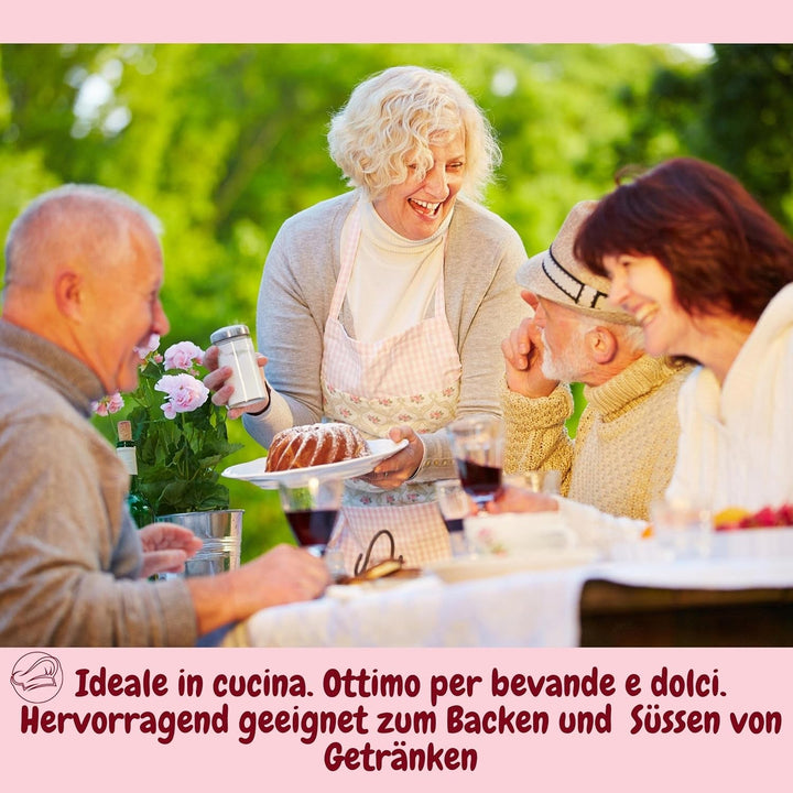 Zerocal - Inulin Pulver Aus Der Chicorée-Wurzel 500 G | Inulin Mit Hohem Ballaststoffgehalt |100% Vegan Und Glutenfrei |Herkunft Deutschland Indulcitori Naty Shop