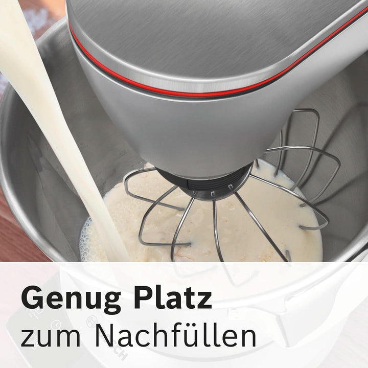 Robot de bucătărie Bosch Seria 8 MUM9AX5S00, bol din oțel inoxidabil 5,5 L, 1600W Mama si Copilul Naty Shop