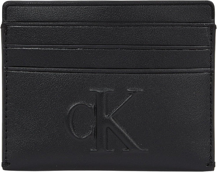 Calvin Klein Doamnelor Sculpted Cardcase 6cc Cardholder Portofel Femei Naty Shop Na Negru Os