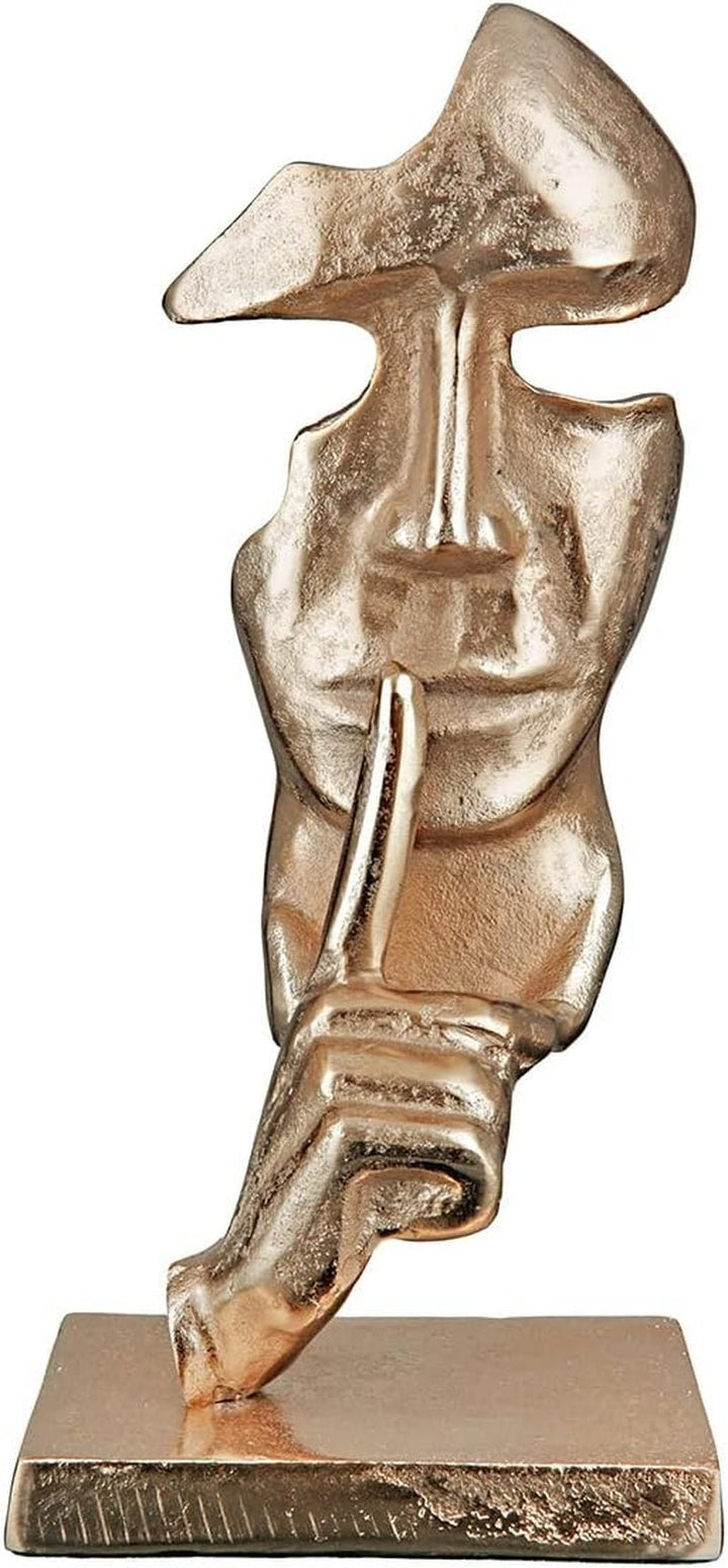 Casablanca Deco Sculptură Figura Statuie cuplu dansator - Fier Culoare: maro Înălțime 17,5 cm Lățime 20 cm Motiv cuplu - decor, artă, cadou, living Statuete si sculpturi Naty Shop Culori șampanie Înălțime 33 cm