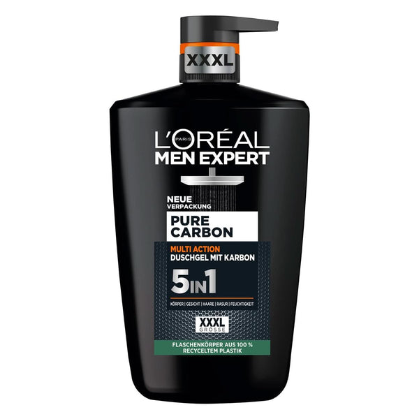 L'Oréal Men Expert XXXL 5In1 Gel de duș și șampon pentru bărbați, 1 litru Naty Shop Default Title