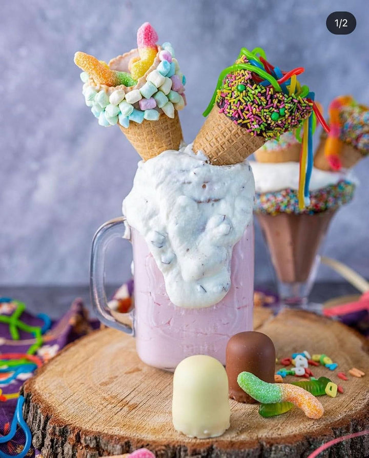 RUF Mini Marshmallows, culori pastelate, 45 grame Naty Shop