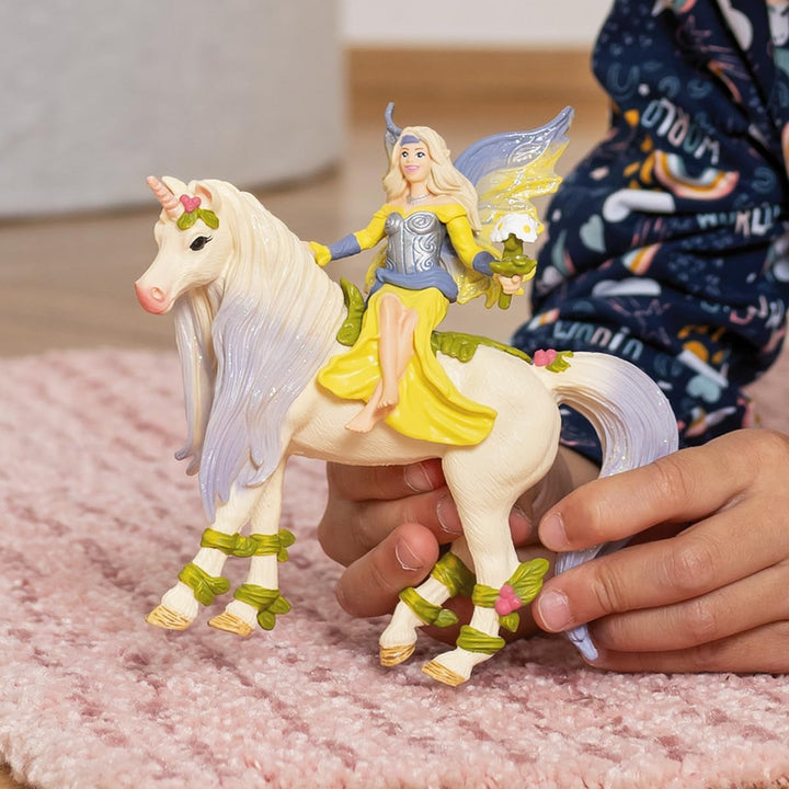 Schleich 70565 Sera cu unicorn înflorit, pentru copii cu vârsta cuprinsă între 5-12 ani, BAYALA - play figure Action figures Naty Shop