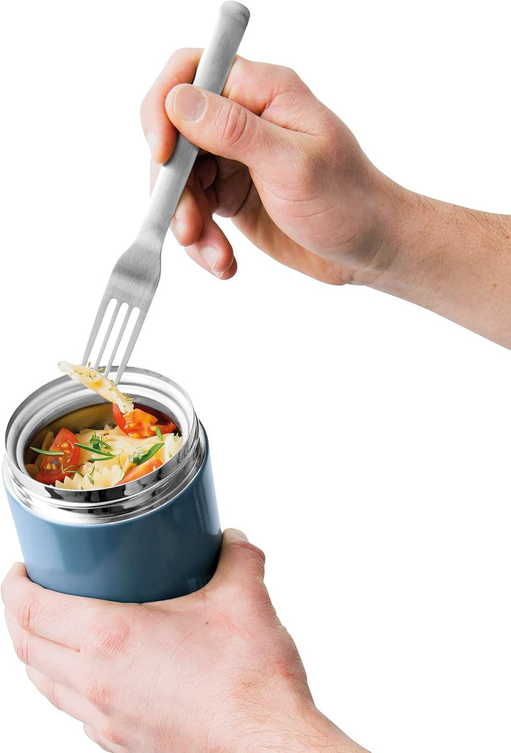 Recipient izoterm pentru alimente BergHoff 0,75 l (recipient termic, menține alimentele + băuturile calde sau reci timp de până la 6 ore, fabricat din oțel inoxidabil, recipient pentru păstrarea căldurii, lavabil în mașina de spălat vase) 3950134 Cutii depozitare alimente Naty Shop