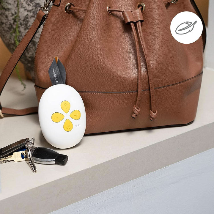 Pompa de sân electrică Medela Solo, cu pâlnie Personalfit Flex și tehnologie de extracție în 2 faze Accesorii Hrana si Alaptare Bebe Naty Shop
