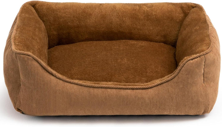 Pat pentru pisici, pat pentru câini mici, pat pentru animale de companie pentru pisici și căței, pat moale pentru animale de companie, pernă respirabilă pentru animale de companie, galben (55 * 45 * 15cm)