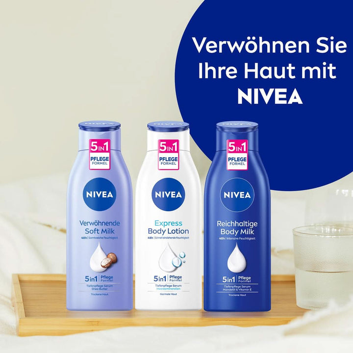 NIVEA Rich Body Milk, 250 ml Cosmetice si Infrumusetare Naty Shop