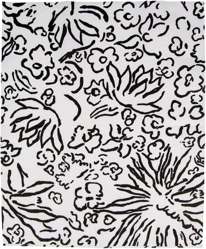 Șervețele de hârtie Matisse pentru prosoape de oaspeți, negre, 15 bucăți per pachet