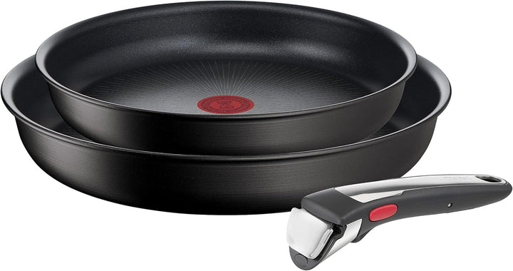 Tefal L39591 Ingenio Unlimited, inducție Oale si Tigai Naty Shop **Neu** Pfannen-Set 22 + 26 Cm + Griff