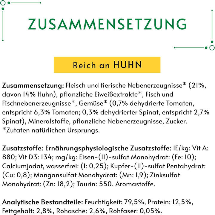 Gourmet Nature'S Creation hrană umedă pentru pisici în jeleu natural, pui, pachet de 12 (12 X 85G)