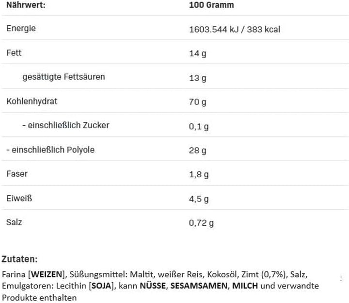 Allnutrition Nutlove Crunchy Flakes with Cinnamon 300G Cereale Naty Shop
