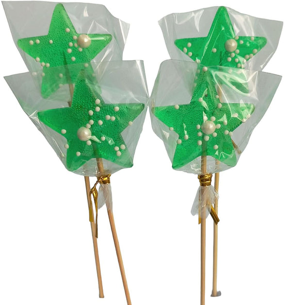 Decoratiune isomalt, verde, 1 bucata Nati Shop
