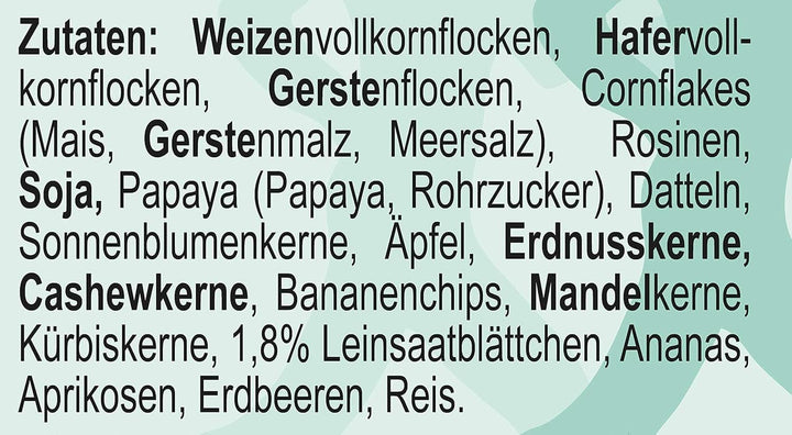 Seitenbacher Muesli Pentru Oameni Sportivi, 750 grame Naty Shop