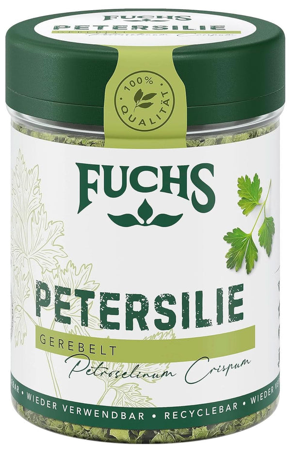 Fuchs - Parsley Rubbed - Aromă de plante pentru mâncăruri cu ouă, legume și salate - 10 grame Condimente Naty Shop