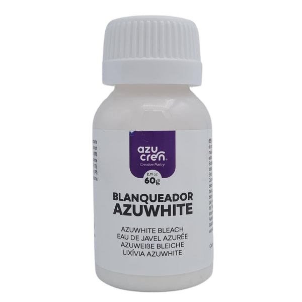 Azucren, Colorant alimentar pentru decorarea torturilor, copt, fursecuri, macaroane, culoare alb pur, colorant alimentar concentrat în formă de gel pentru cremă de unt, pastă de zahăr, glazură regală și mixuri pentru prăjituri, 60 g