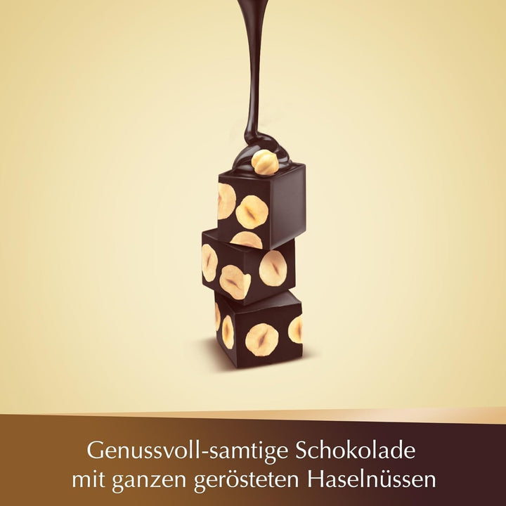 Lindt NUXOR Pungă de ciocolată neagră fină XXL, 700 grame Bomboane de Ciocolata Naty Shop