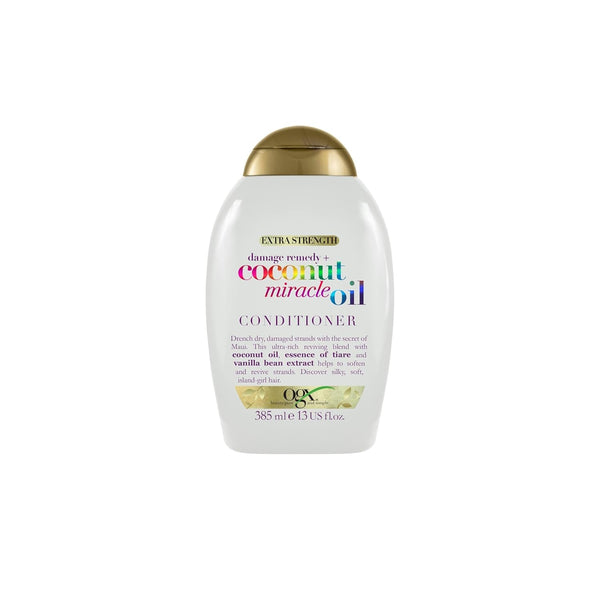 OGX Coconut Miracle Oil Conditioner, Balsam hidratant pentru îngrijirea părului cu ulei de nucă de cocos, 385 ml Ingrijire par OGX Balsam