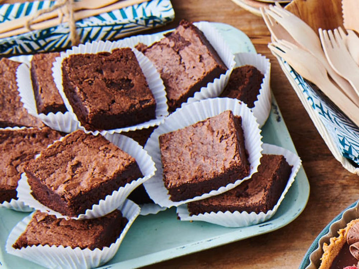 Mix Für Fudge Brownie: Einfach Zu Verwendender, Extrem Fudgy Brownie Mit Reichem Schokoladengeschmack, Halal. 500 G. Amestec pentru copt si gatit Naty Shop