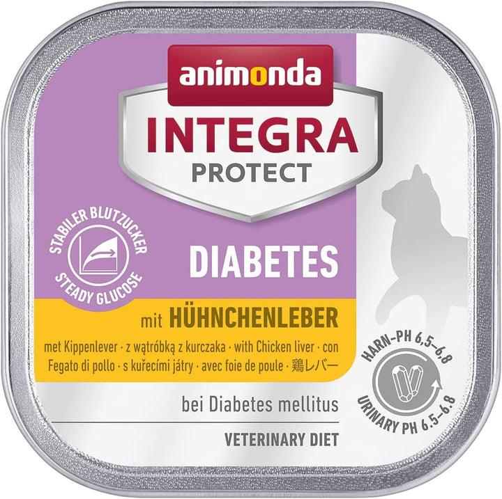 Animonda INTEGRA PROTECT Hrană umedă pentru pisici Sensitive Pure Pork (16 X 100G), recomandată de veterinari pentru alergii alimentare, hrană dietetică dezvoltată de veterinari pentru pisici adulte