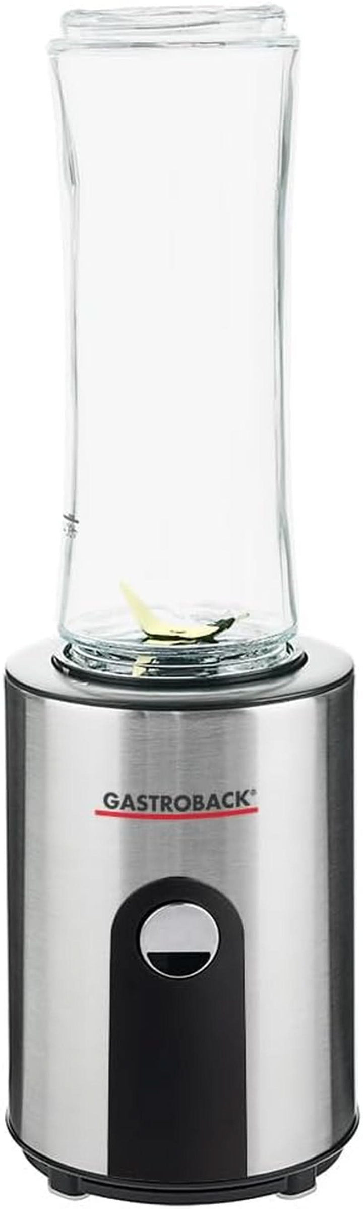 GASTROBACK #41033 Design Smoothie Maker Mix & Go, Silber/Schwarz Mama si Copilul Naty Shop