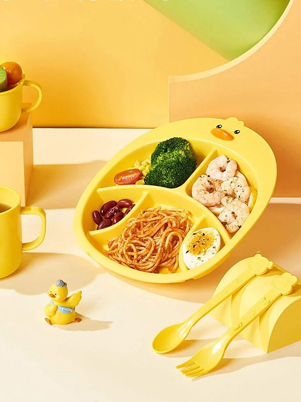 Farfurie din plastic pentru copii Nati Shop