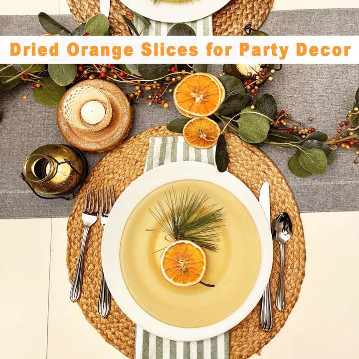 Felii de portocale uscate, 250g Felii de portocale naturale Decorațiuni uscate, felii de portocale deshidratate pentru decorațiuni de Crăciun, coroană de Advent, săpun, felii de fructe Produse deshidratate Naty Shop