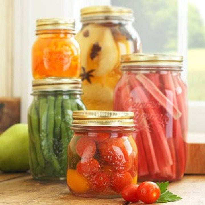 Bormioli QUATTRO STAGIONI borcan de depozitare 1 litru (pachet de 2) Cutii depozitare alimente Naty Shop