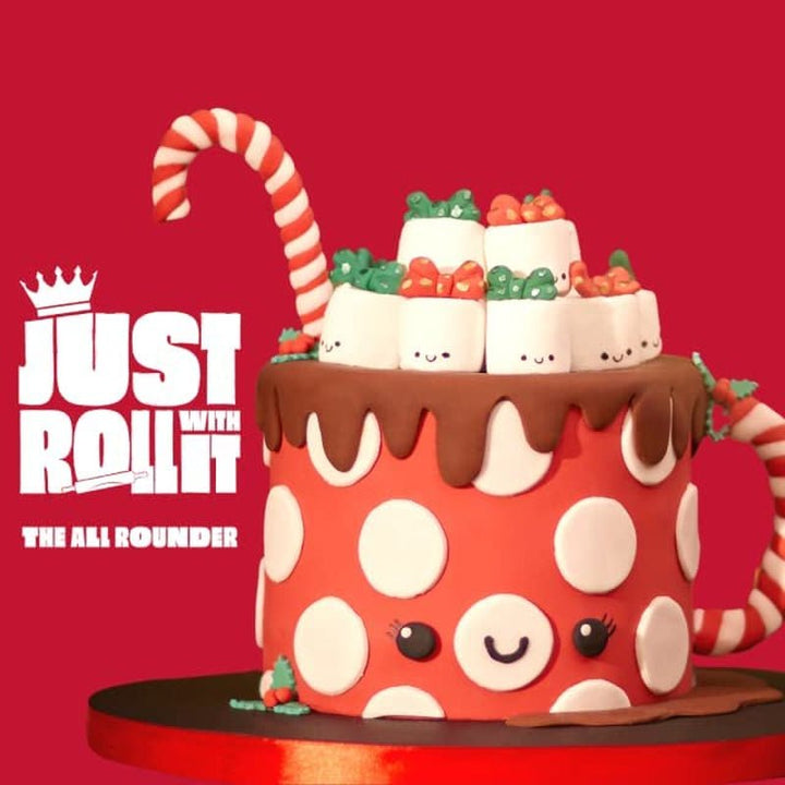 Fondant negru 1 kg - gata de rulat, perfect pentru acoperirea și decorarea prăjiturilor, cupcakes și biscuiților - negru - 1 kg Pasta de zahar Naty Shop