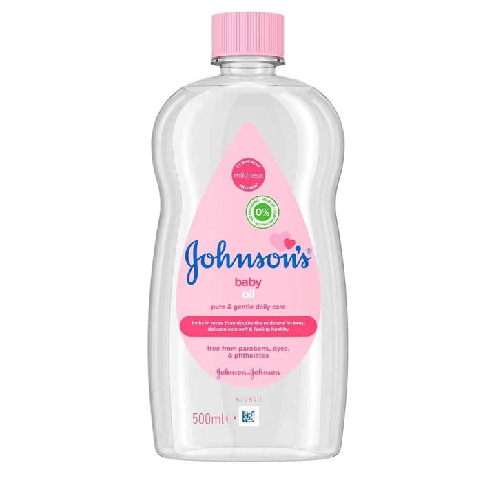 Johnsons JOHNSON'S - Ulei pentru bebeluși, (1 X 500 ML) Copii - Baie si Skincare Naty Shop 500 Ml (1 pachet)