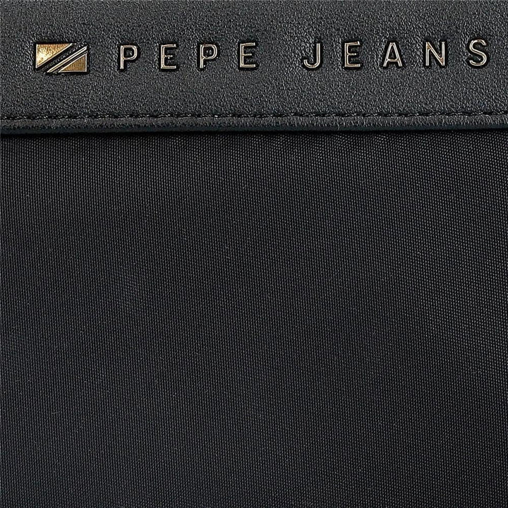 Pepe jeans Joumma Bags Morgan rucsac casual, genți de călătorie, bej și negru, piele artificială pentru femei, negru, talla única, poșetă Portofel Femei Naty Shop