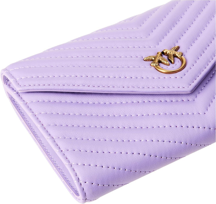 Pinko Ladies Compact Wallet L Sheep Nappa C Portofel accesorii de călătorie Portofel Femei Naty Shop