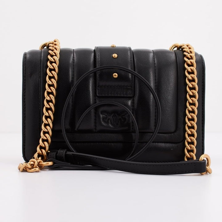 Pinko Ladies Love One Mini Cl Single Side Sheep Nappa Line Quilt Bag Genti Femei Naty Shop